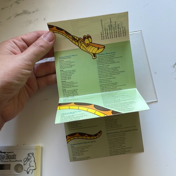 Disney - Jungle Book cassette  - Original motion picture soundtrack - Picture 4 of 4